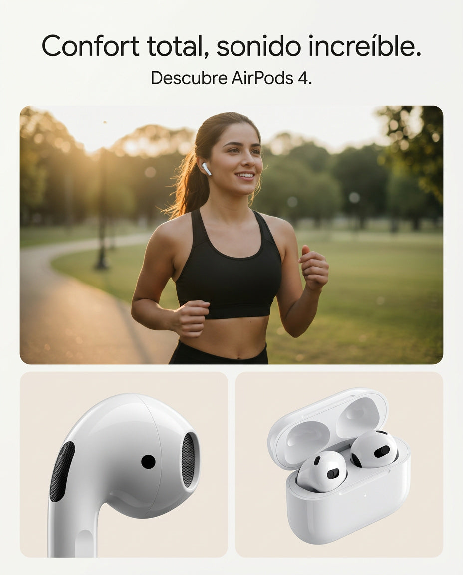 AirPods 4 - Siente el sonido
