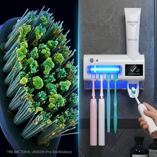 Esterilizador UV Solar para Cepillos de Dientes